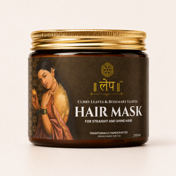 Curry Leaves And Rosemary Hair Mask| For Straight And Shine Hair. 250g
