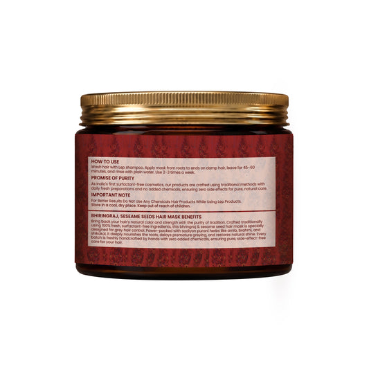 Bhringraj Seasame Seed Hair Mask | For Grey Hair Control. 250g
