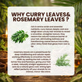 DETAILS ABOUT CURRRY LEAVES AND ROSEMARY LEAVES HAIR MASK 