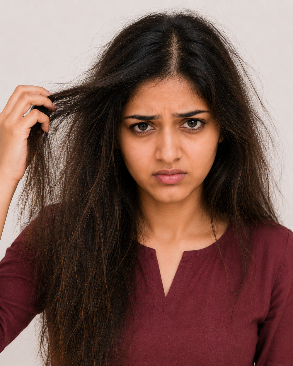 FOR FRIZZY AND DAMAGE HAIR