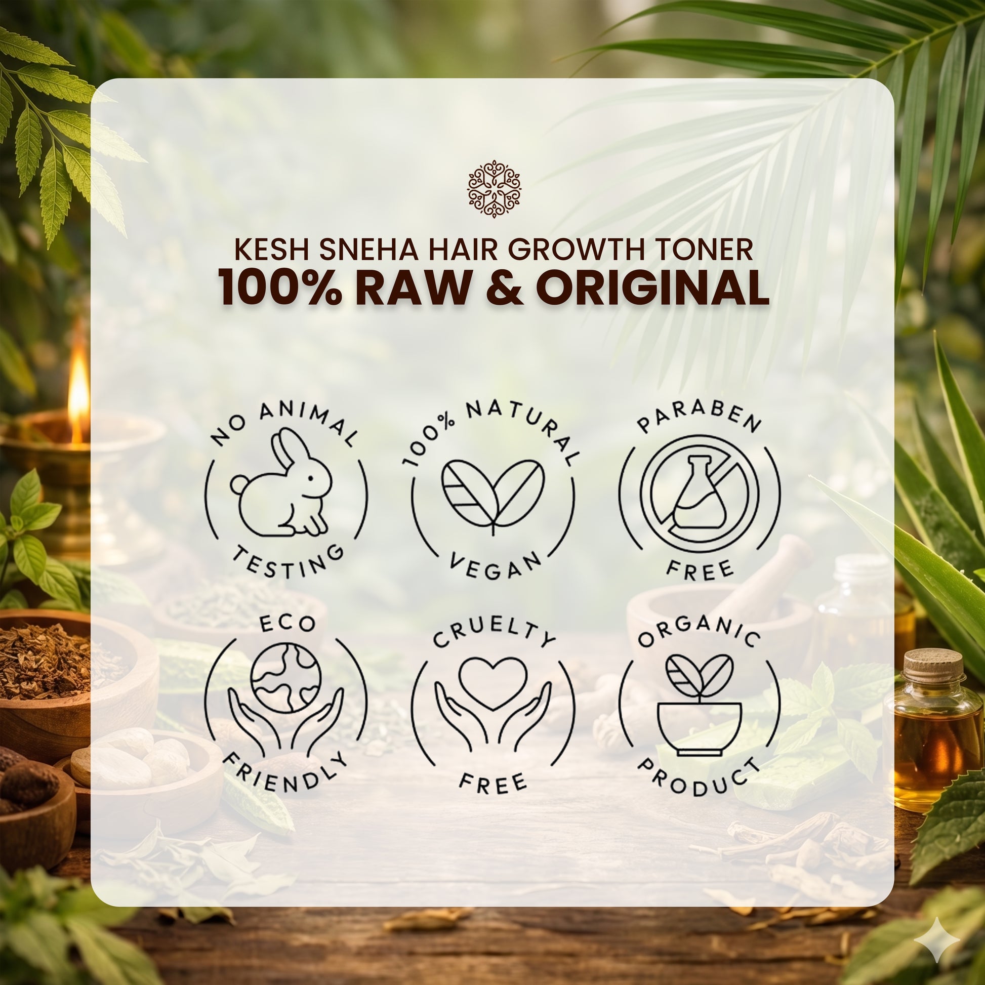 Kesh Sneha Hair Growth Toner icons