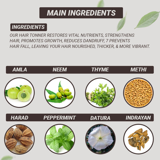 Amla Hair Growth Toner | Nourishment for Hair Roots. 200ml